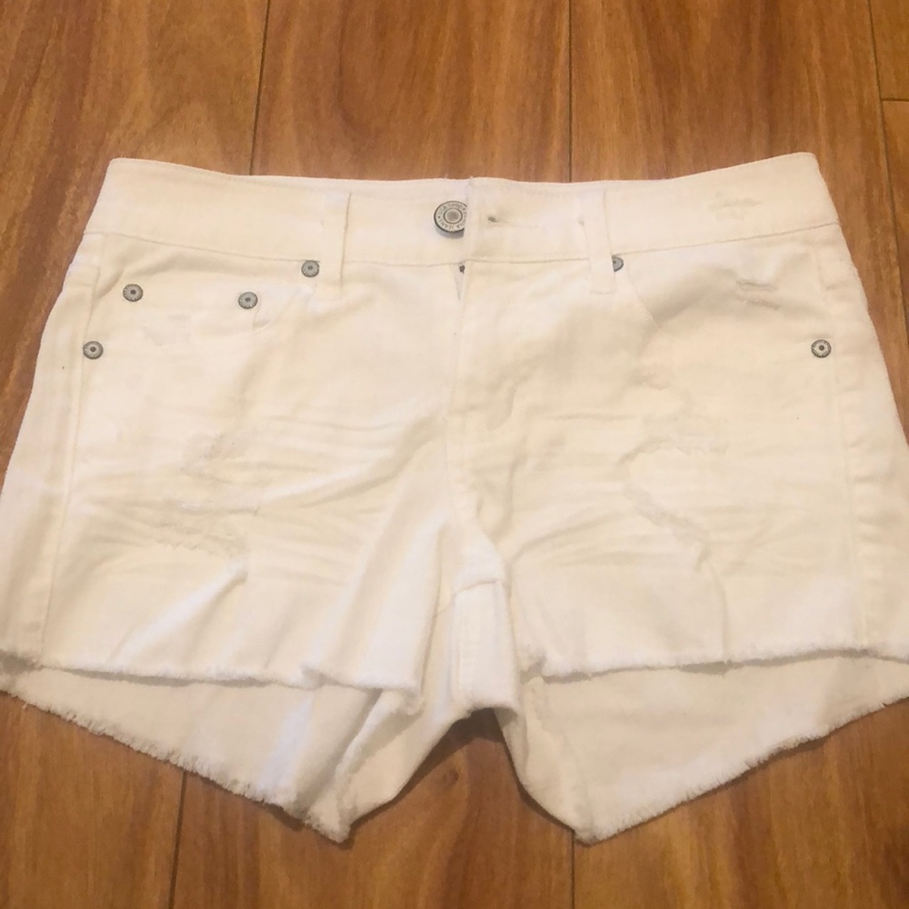 White shorts